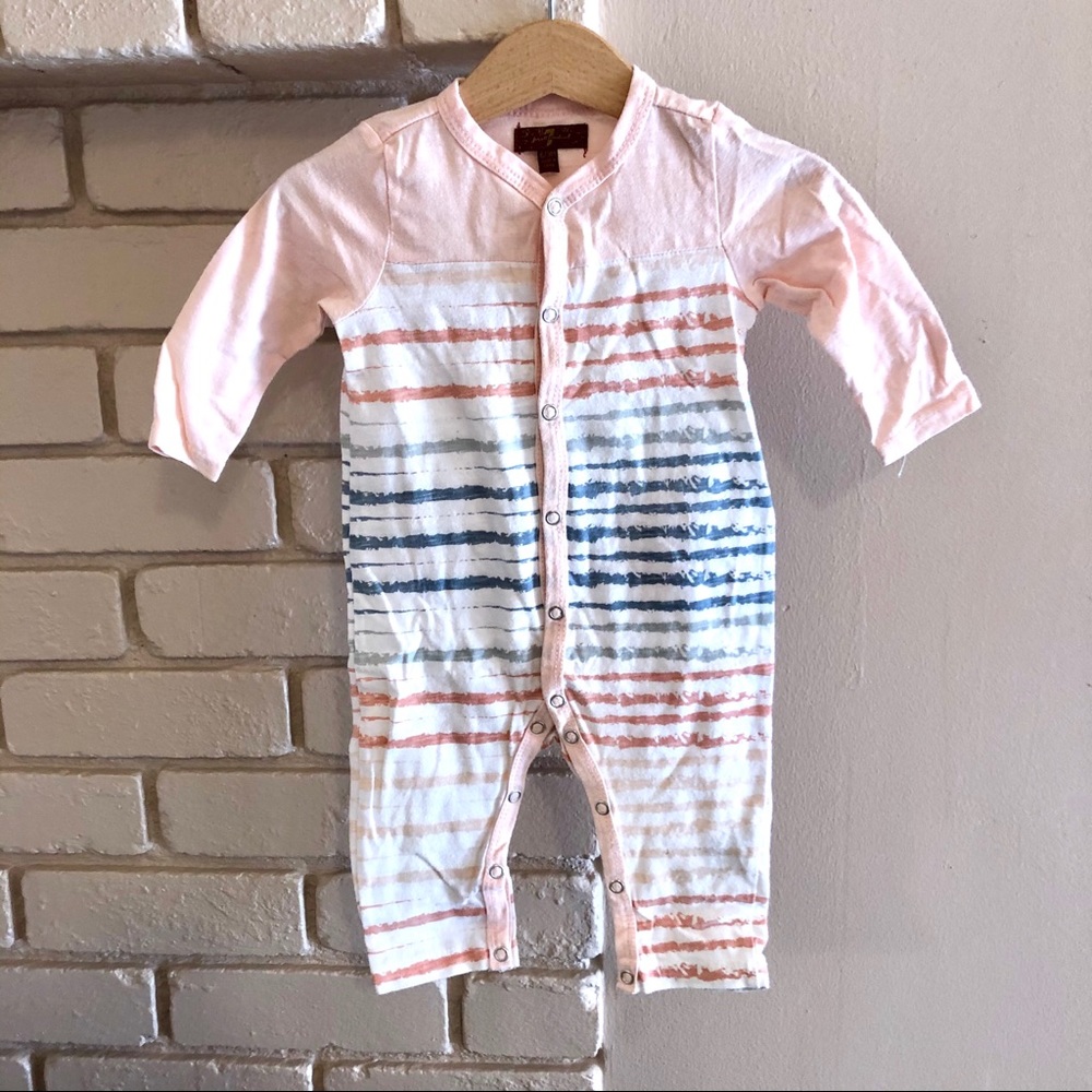 7 for All Mankind Stripped Cover-alls